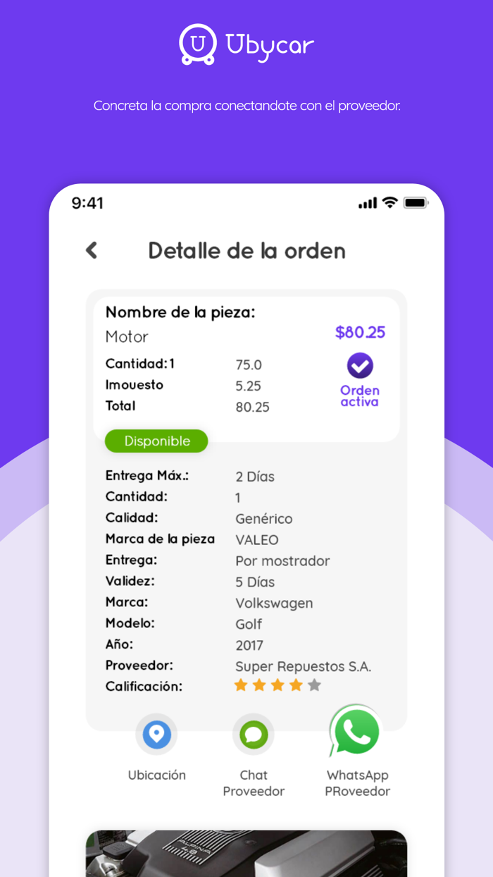 Ubycar Repuestos de Vehículos