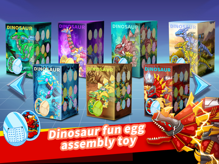 Dinosaur Assemble Gacha