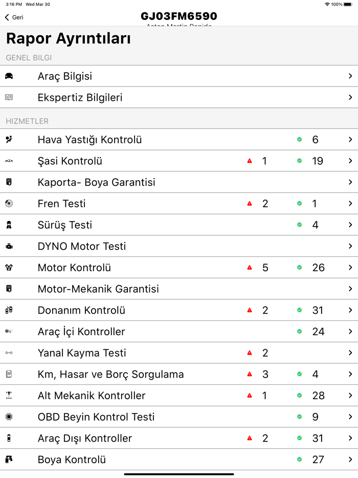 Otoeksperapp - Müşteri
