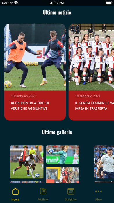 Genoa App Ufficiale screenshot 2