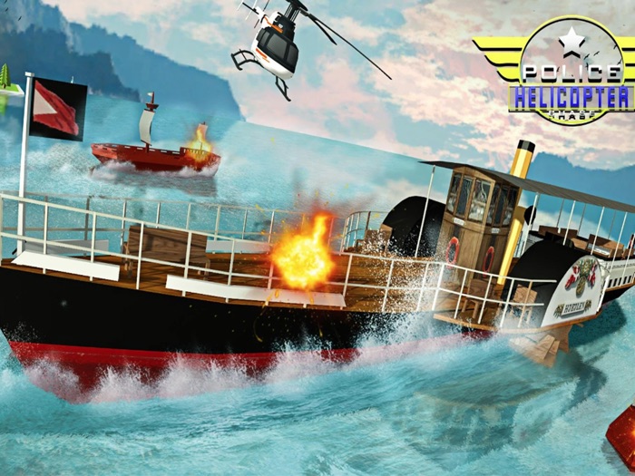 Police Helicopter Cop Chase