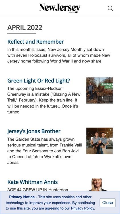 New Jersey Monthly Magazine