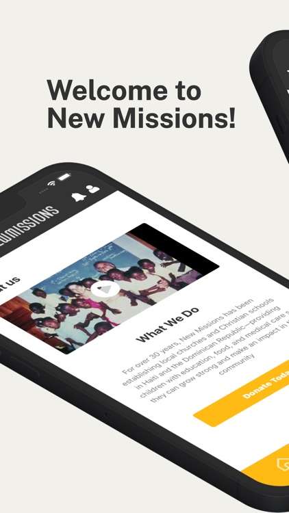 New Missions App