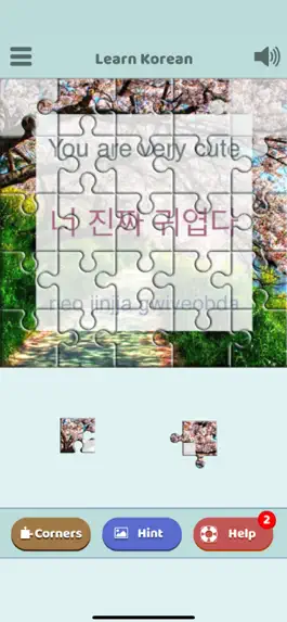 Game screenshot Learn Korean with Puzzles hack