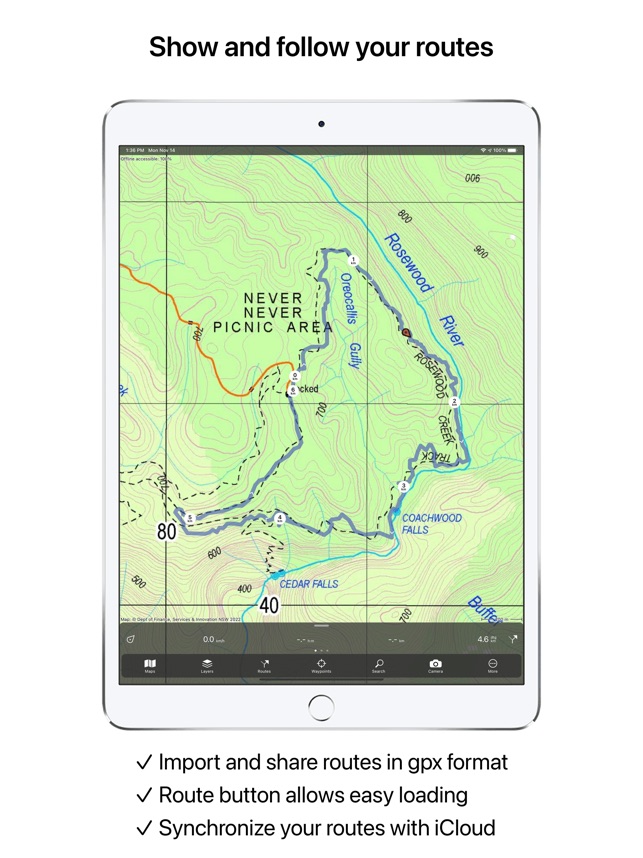 gå Gøre klart Havanemone Topo GPS on the App Store