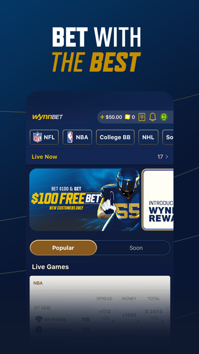 WynnBET: CO Sportsbook screenshot 2