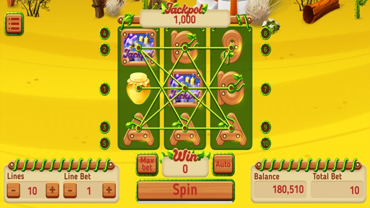 Wonderful forest slot machine