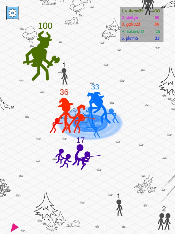 Number.io: Stick Tower Defenseのおすすめ画像1