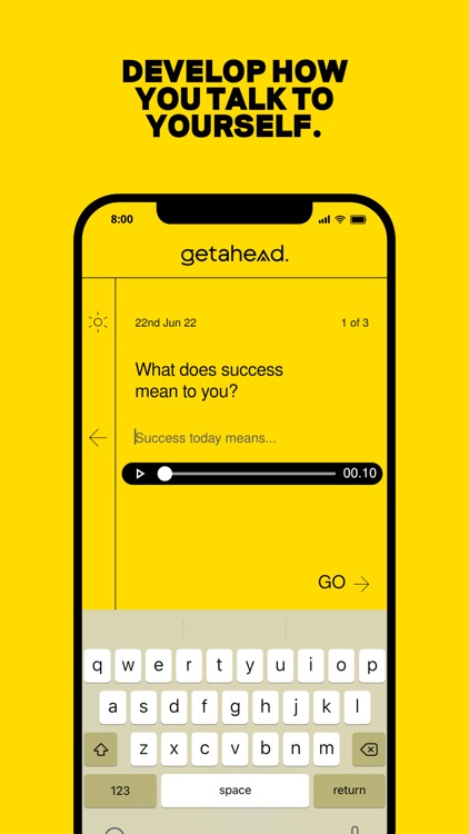 Getahead: Mindset Routine