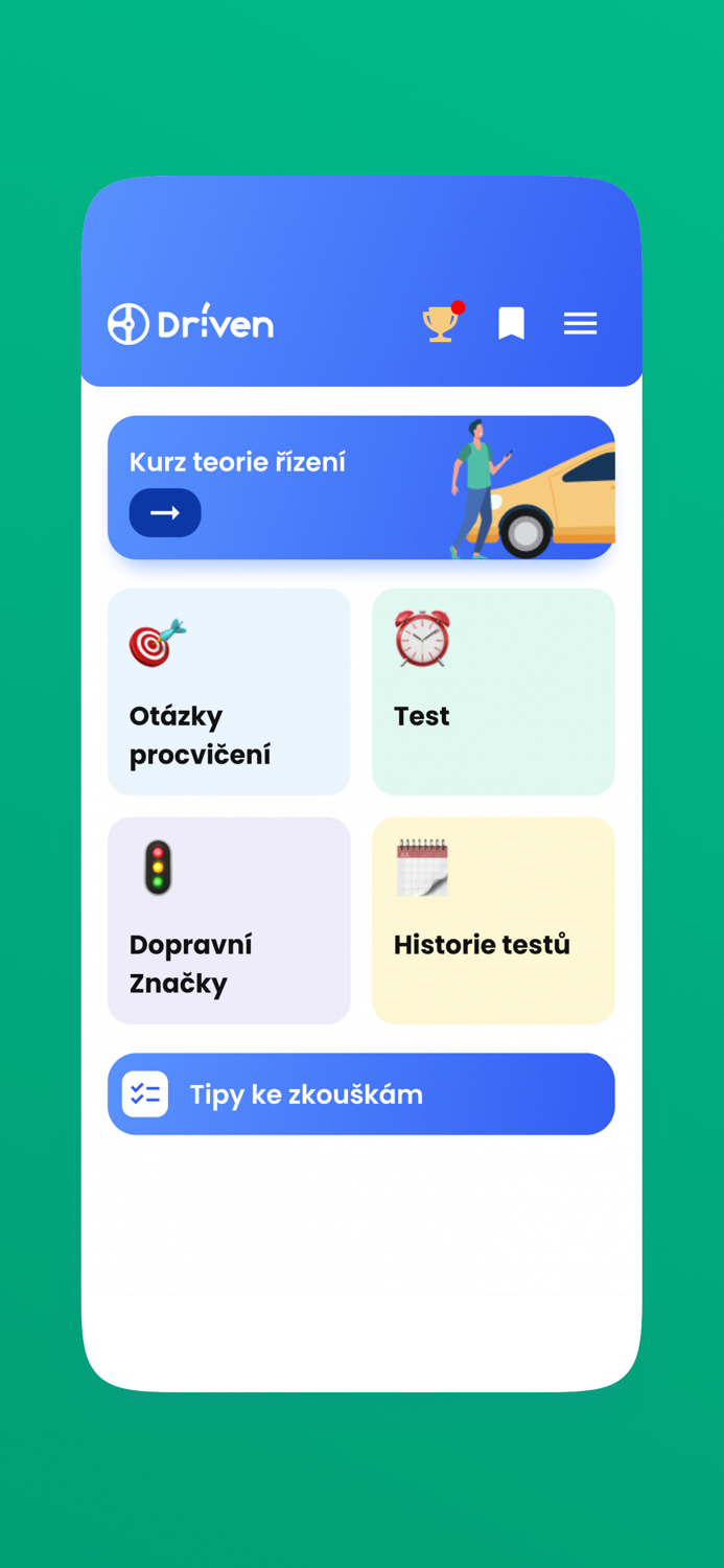 Autoškola Testy - Čeština