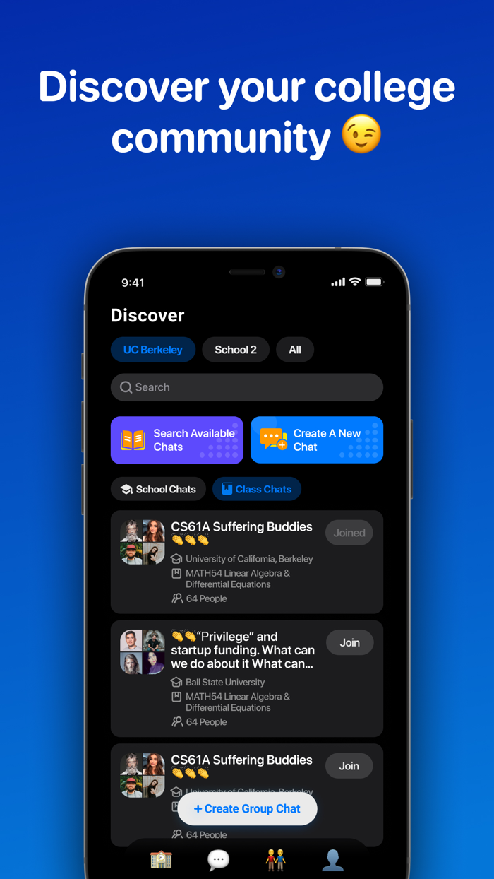 LoopChat College Chats