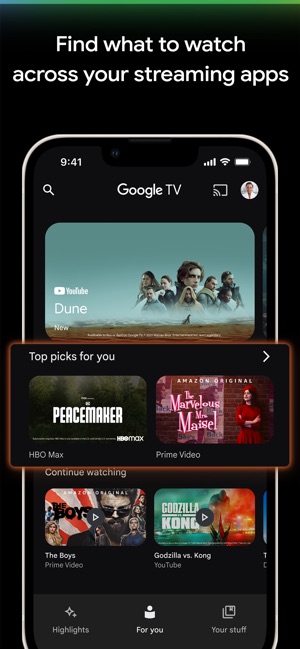 Google Tv 映画やテレビを観る をapp Storeで