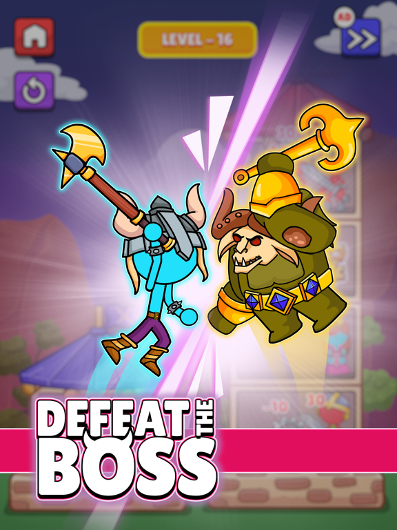 Stickman Hero Merge Tower War screenshot 4