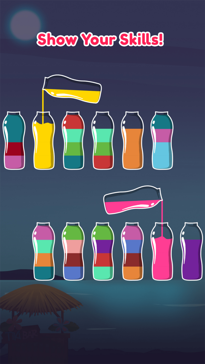 Soda Line Pouring Game