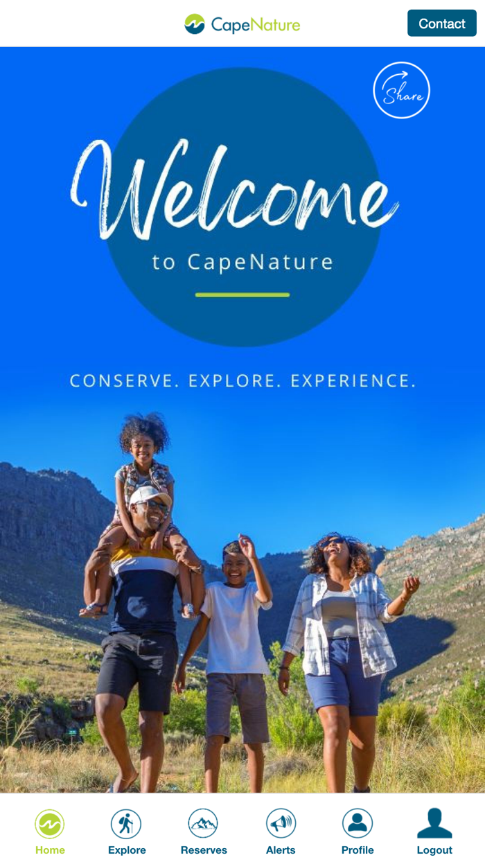 CapeNature Visitor App