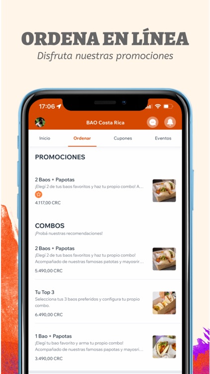 BAO: Ofertas y Delivery