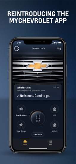 myChevrolet app screenshot