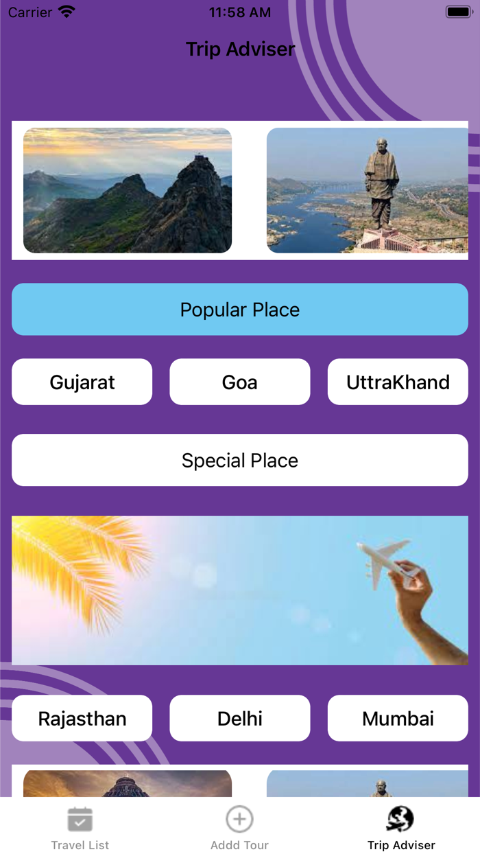 Choose Your Vacation Place