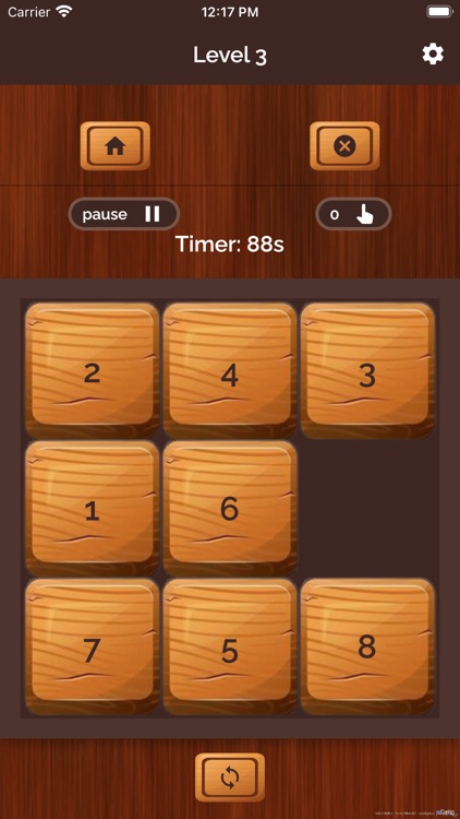 Numbers Slide Puzzle screenshot-3