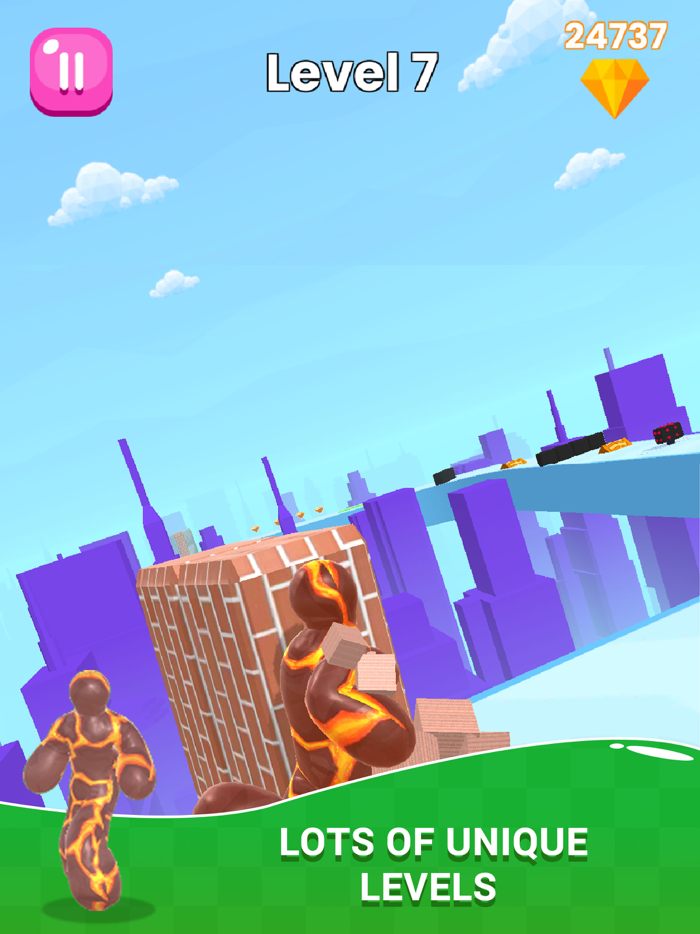 Jelly Runner Man - Bubble Hero