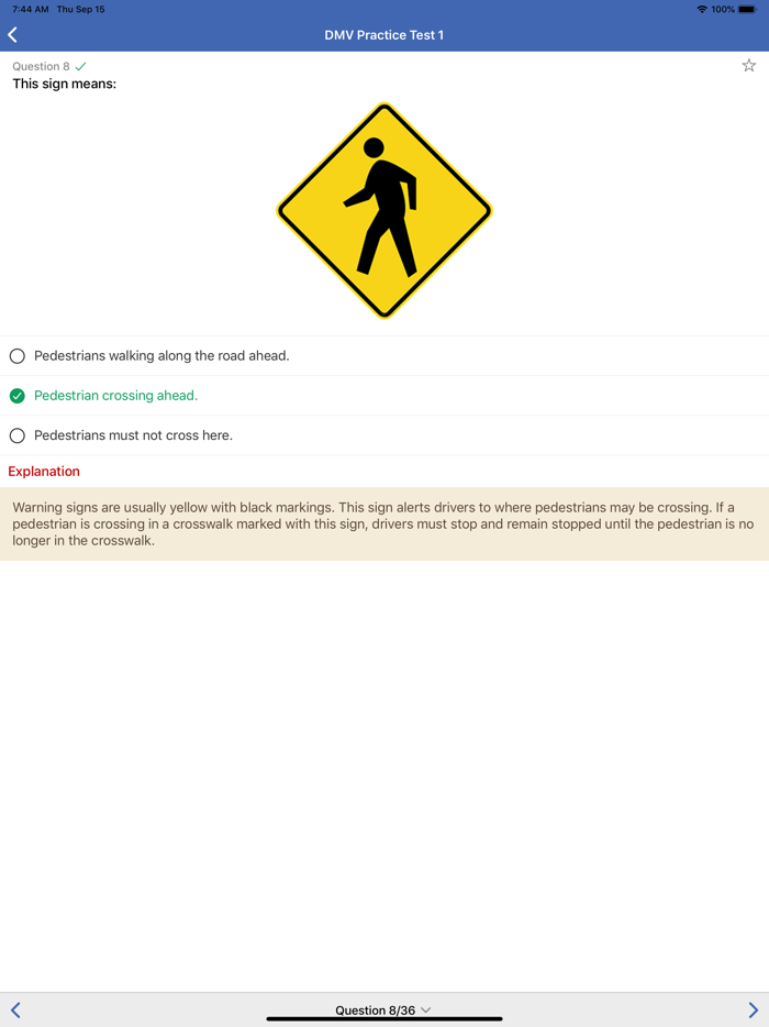 DMV Written Test 2022