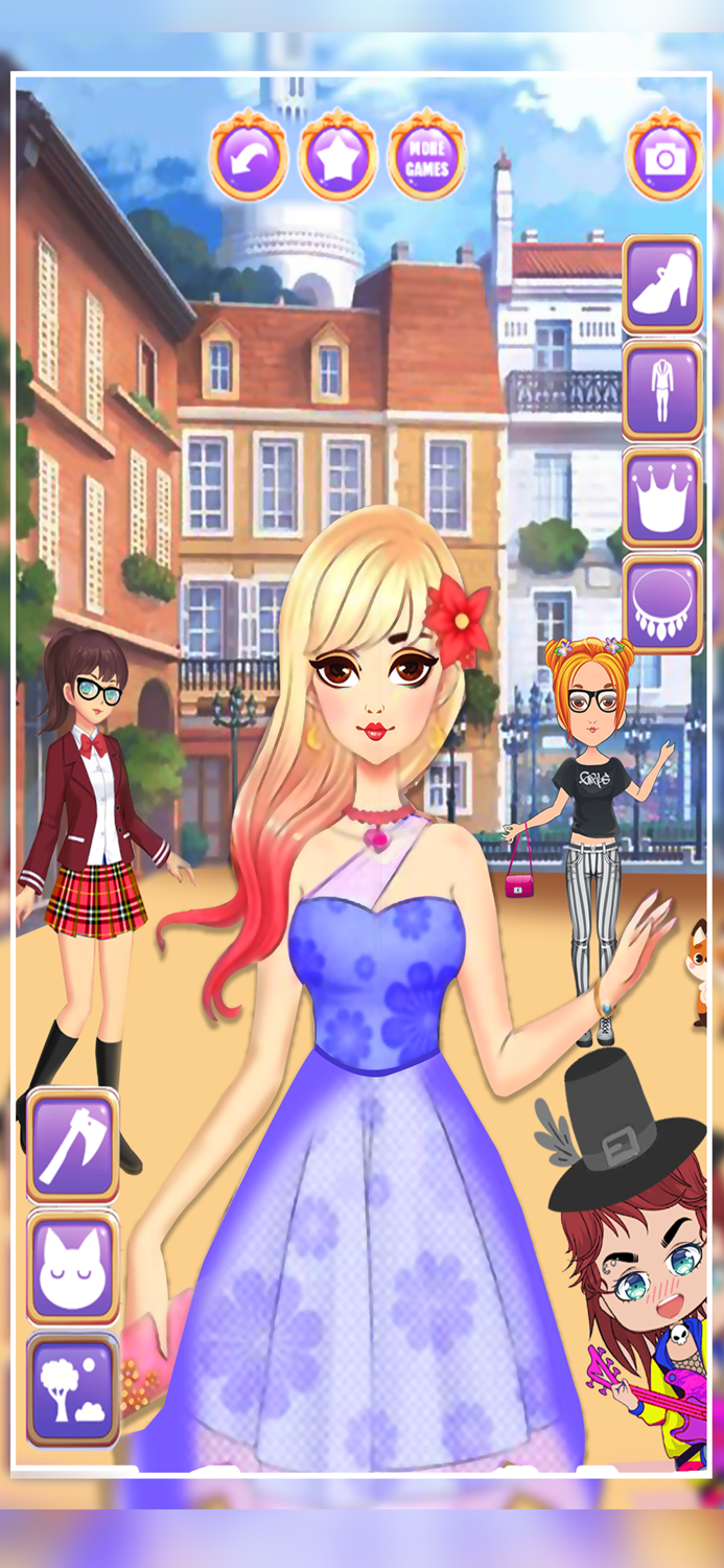 Dress Up Chibi Maker Doll Game
