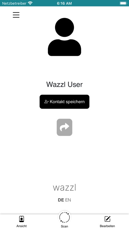 wazzl - digital businesscard