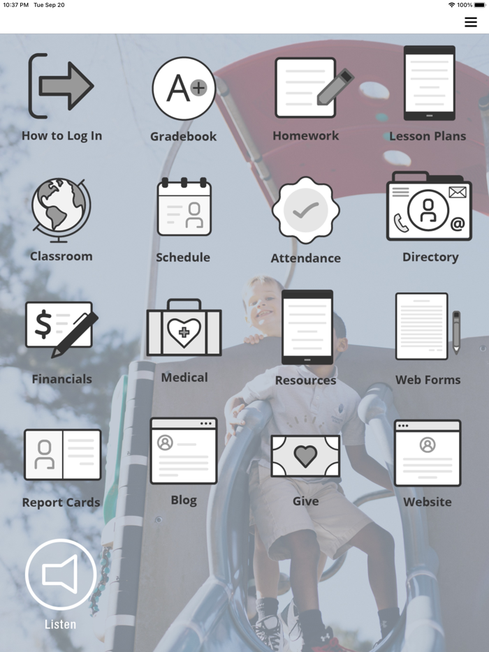 Perimeter School App
