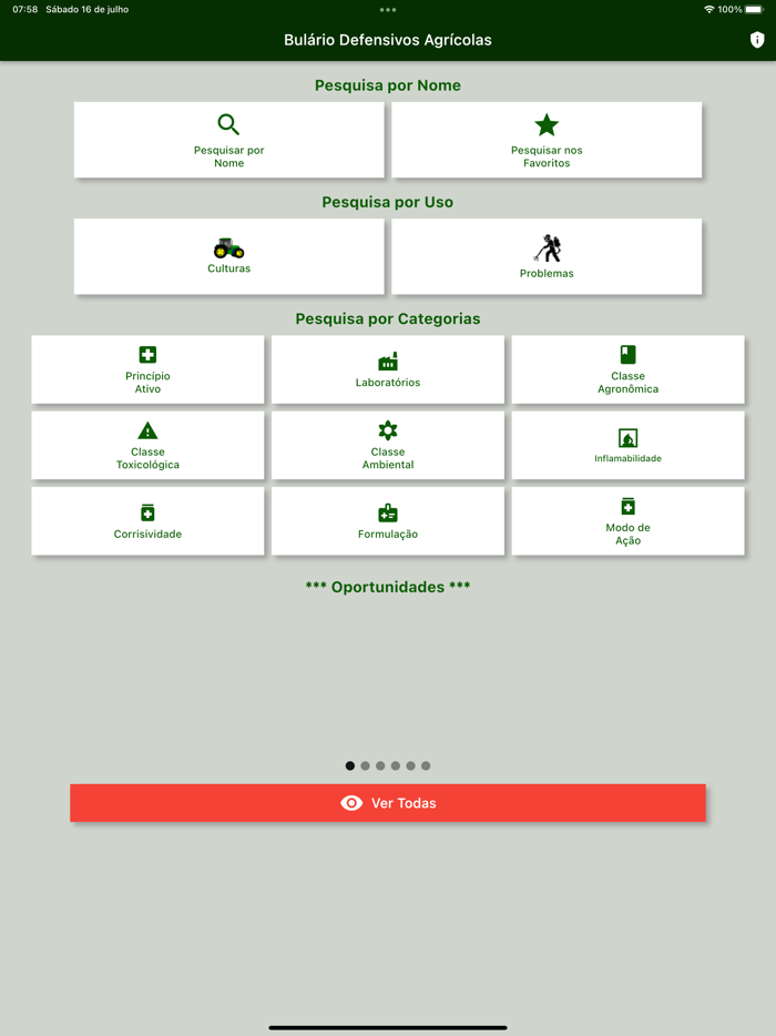 Bulário Defensivos Agrícolas