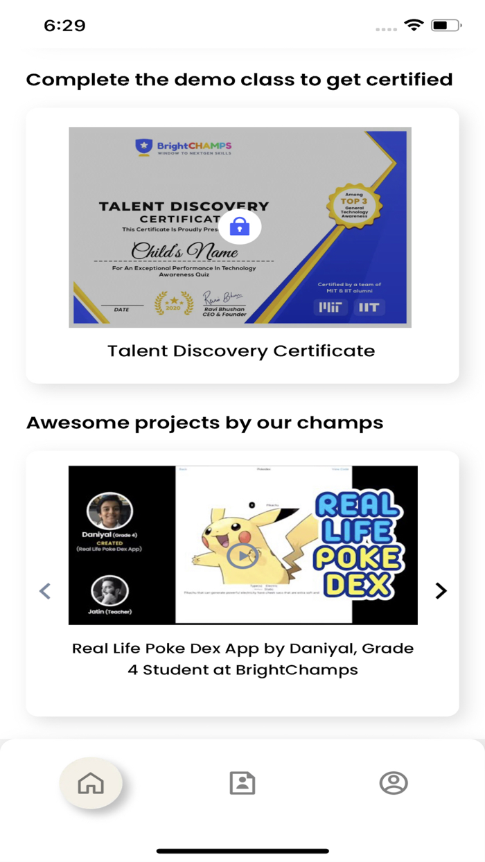 BrightCHAMPS Learner App
