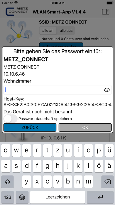 METZ CONNECT WLAN screenshot 4