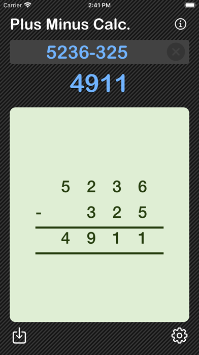Plus Minus Calculator screenshot 7