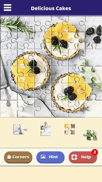 Delicious Cakes Puzzle screenshot-3