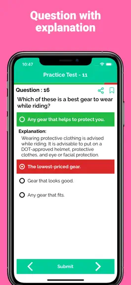 Game screenshot Connecticut DMV : Permit Test apk