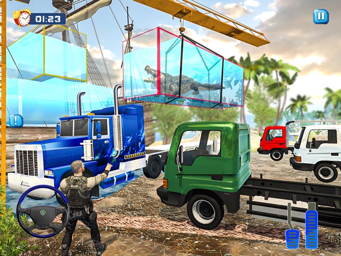 Sea Animals Truck Driving Game