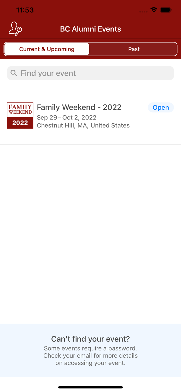 Boston College Alumni Events