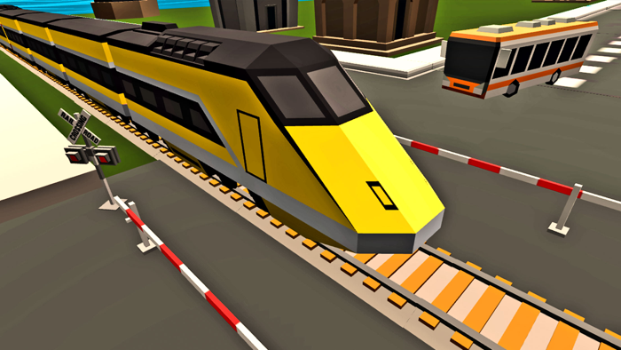 รถไฟจำลองการขนส่งทางรถไฟ