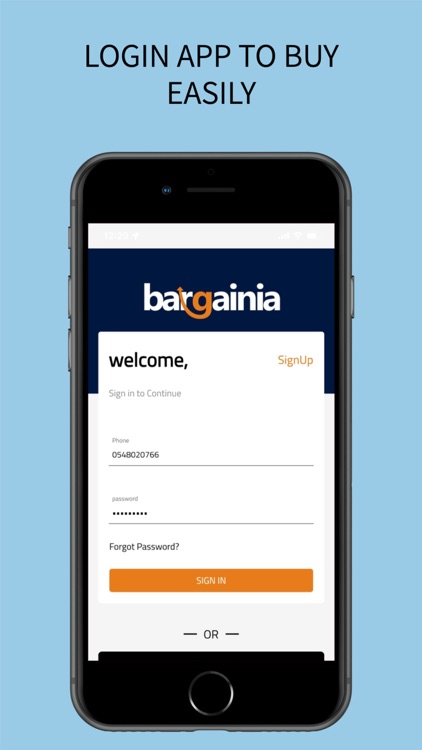 Bargainia App