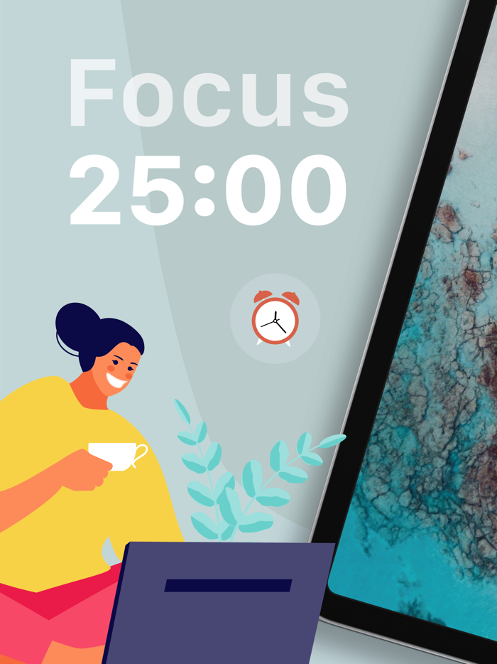 Flip Focus Timer for Pomodoro