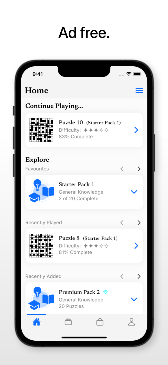 The Clues - Crossword Puzzles