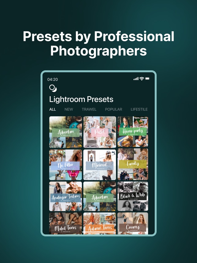 Lightroom Presets ‒ Light Box