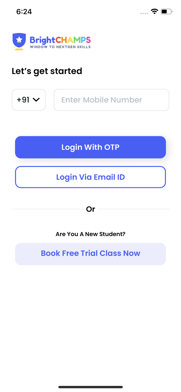 BrightCHAMPS Learner App