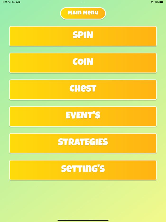 Spin links for Coin master