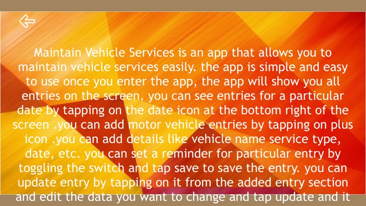 Maintain Vehicle Services screenshot-3