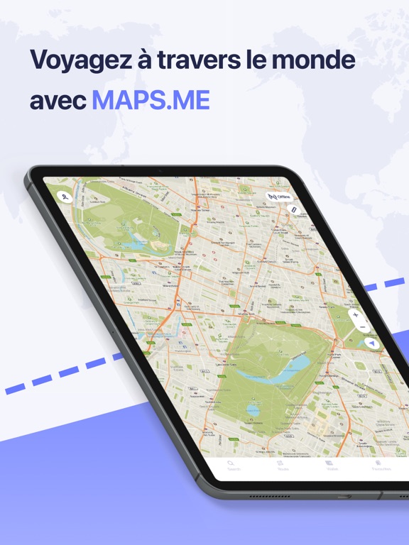 MAPS.ME – carte navigo, GPS