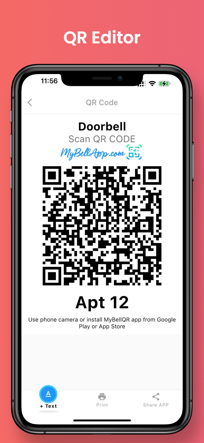 MyBellQR Digital Doorbell LITE