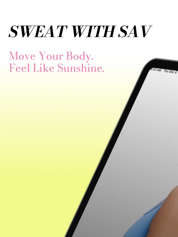 Sweat With Savのおすすめ画像1