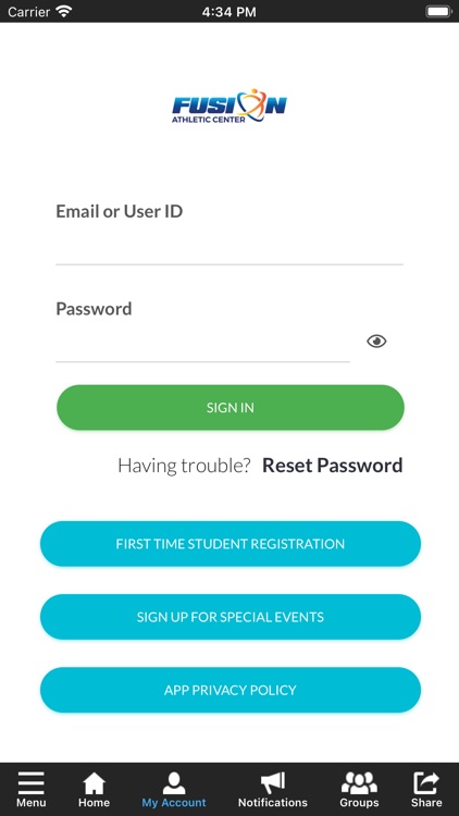 Fusion Athletic Center screenshot-3