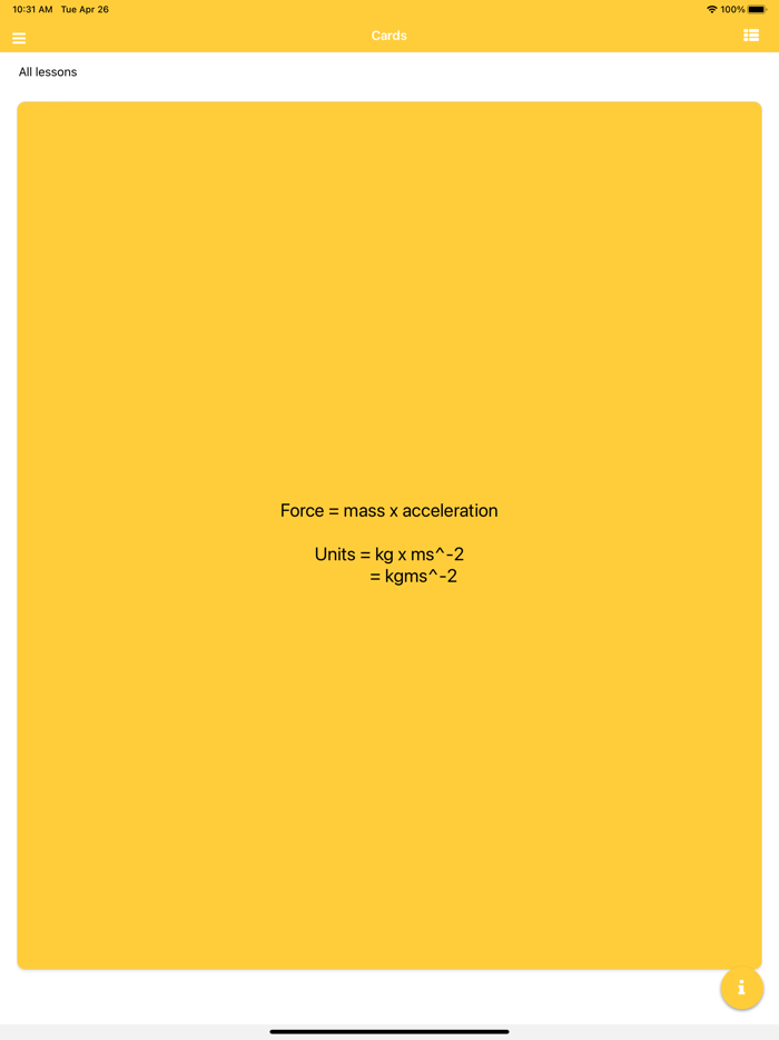 A-Level Physics Flashcards