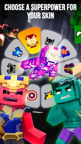 Game screenshot Superhero Skins for Minecraft. apk